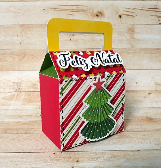 Caixa de Natal com Alça