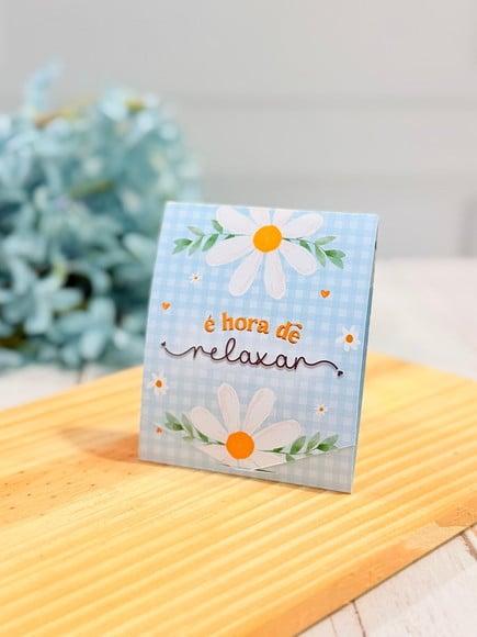 Cards com Escalda Pés Dia das Mulheres