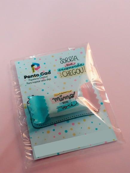 Cartão com Balinha Personalizado
