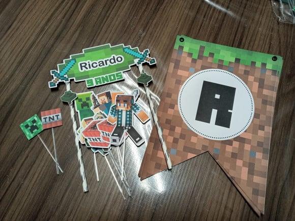 Kit Só Um Bolinho Minecraft