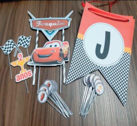 Kit Só Um Bolinho Carros