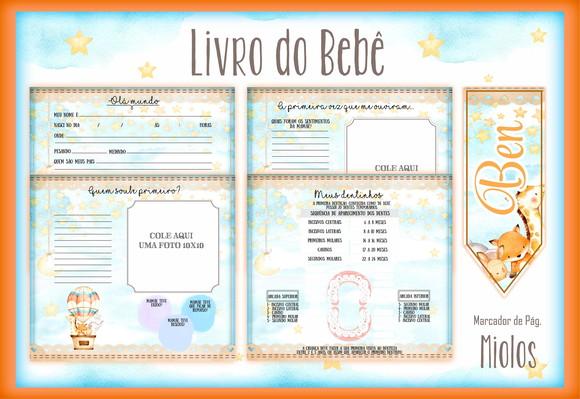 Livro do Bebê Animais Baloeiros II