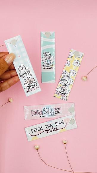 Porta Mini Lixa de Unha Dia das Mães
