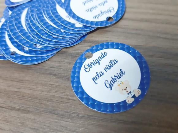 Tag Personalizada 4x4 cm