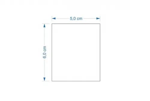 Adesivo em Papel Kraft 5x6