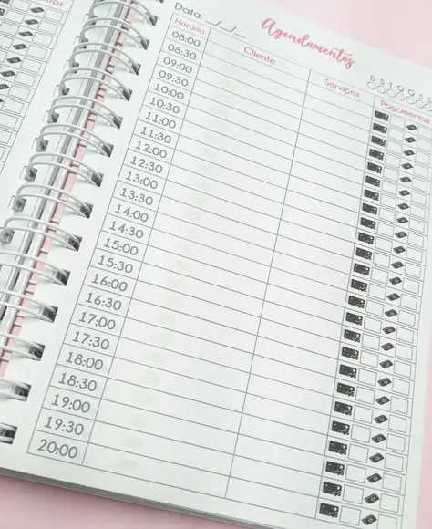 AGENDA DE AGENDAMENTO PERSONALIZÁVEL