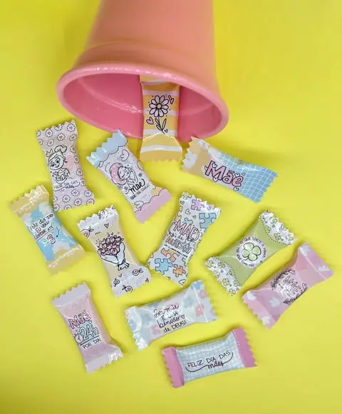 BALA PERSONALIZADA DIA DAS MÃES