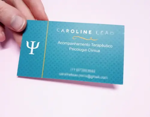 Cartão de Visita - Verniz Localizado - 500 Unidades
