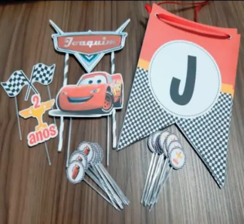 Kit Só Um Bolinho Carros