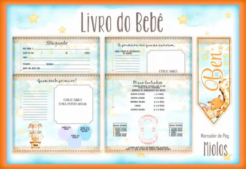Livro do Bebê Animais Baloeiros II
