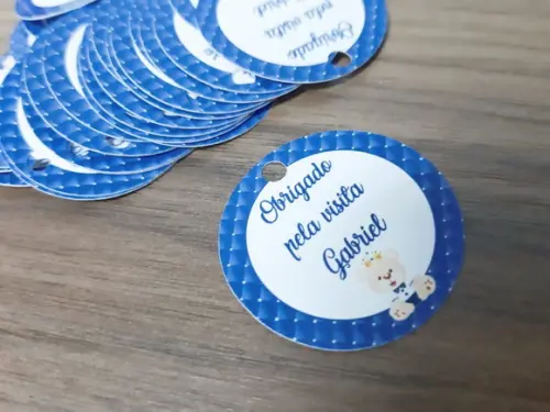 Tag Personalizada 4x4 cm