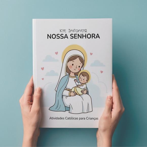 Livro Infantil Católico Nossa Senhora | Atividades para Cate