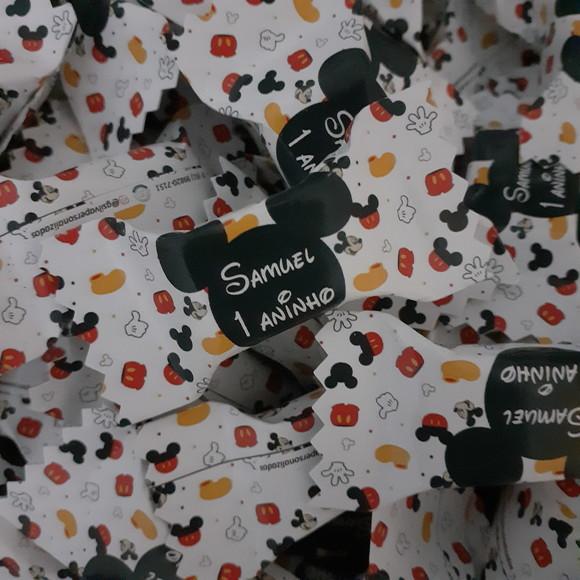 Balinhas Personalizadas Mickey (Cento)