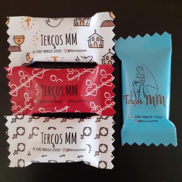 Balinhas Personalizadas com sua marca (cento)
