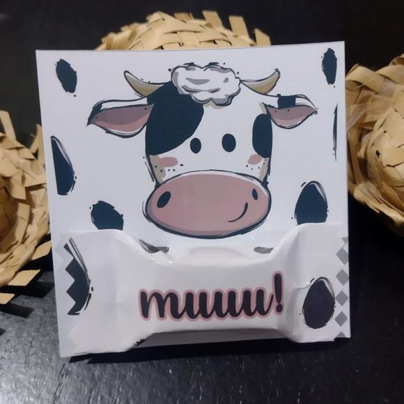 Arquivo Digital - Cartão com balinha Animais da Fazenda 001