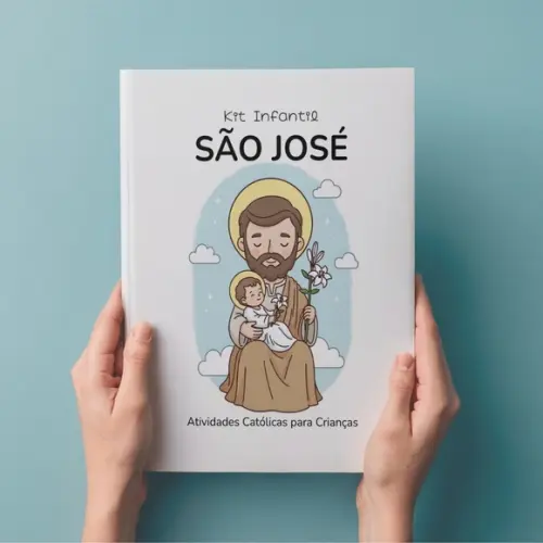 Livro Infantil Católico São José | Atividades para Catequese