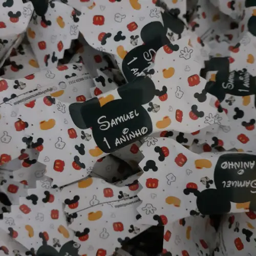 Balinhas Personalizadas Mickey (Cento)