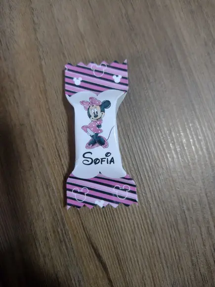 Balinhas Personalizadas Minnie Mouse 003 (cento)