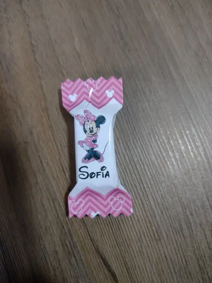 Balinhas Personalizadas Minnie Mouse 002 (cento)