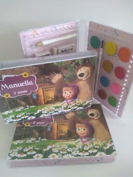 Estojo de Colorir a Marcha e o Urso