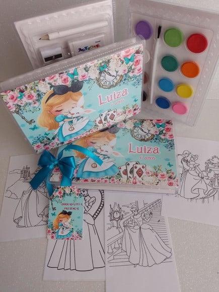 Estojo de Colorir Alice no País das Maravilhas