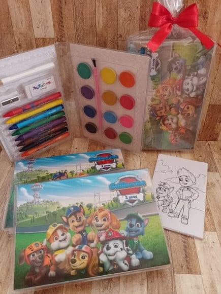 Estojo de Colorir Embalado Patrulha Canina
