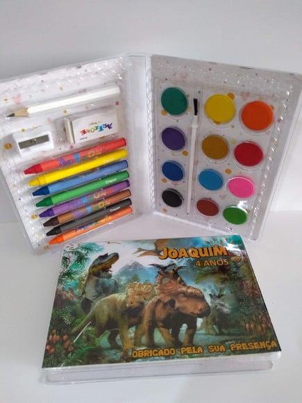 Estojo de Colorir Dinossauro