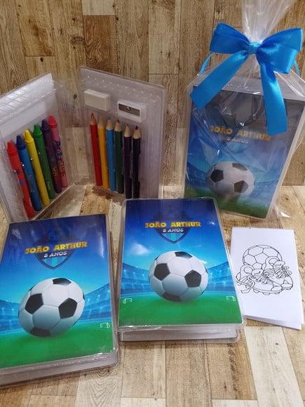 Estojo de Colorir Futebol