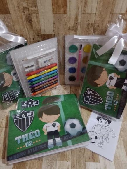 Estojo de Colorir Futebol
