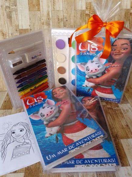 Estojo de Colorir Moana