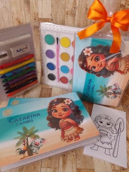 Estojo de Colorir Moana