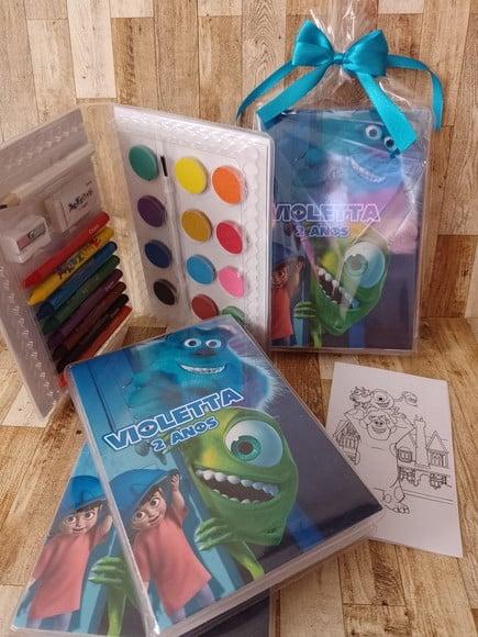 Estojo de Colorir Monstros Sa