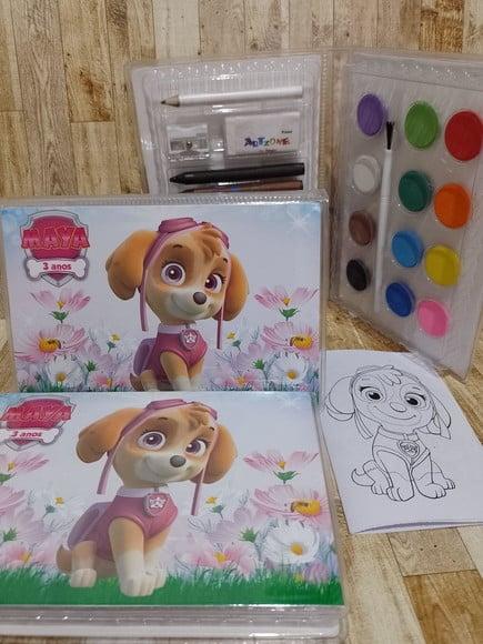 Estojo de Colorir Patrulha Canina