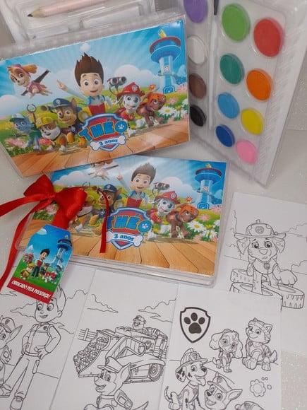 Estojo de Colorir Patrulha Canina