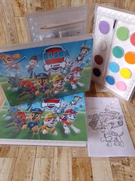 Estojo de Colorir Patrulha Canina