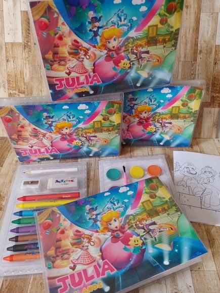Estojo de Colorir Princesa Peach