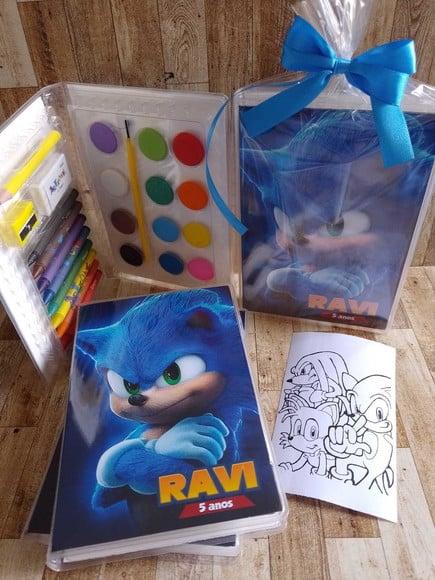 Estojo de Colorir Sonic