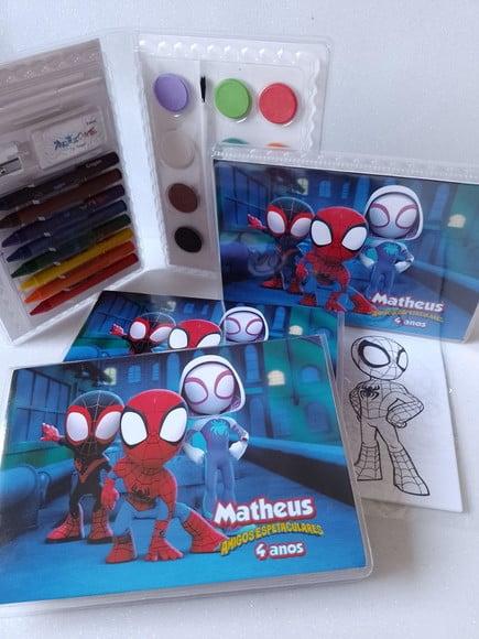 Estojo de Colorir Spidey e os Amigos Espetaculares