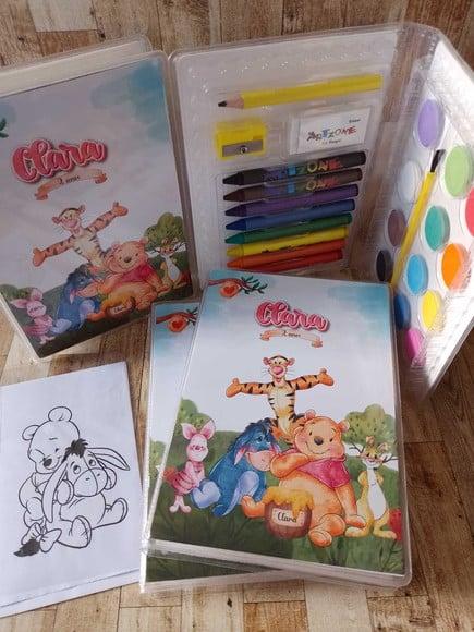 Estojo de Pintura Ursinho Pooh