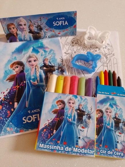 Kit Colorir Frozen