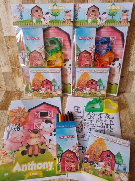 Kit Colorir Fazendinha