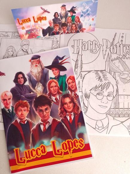 Kit Colorir Harry Potter