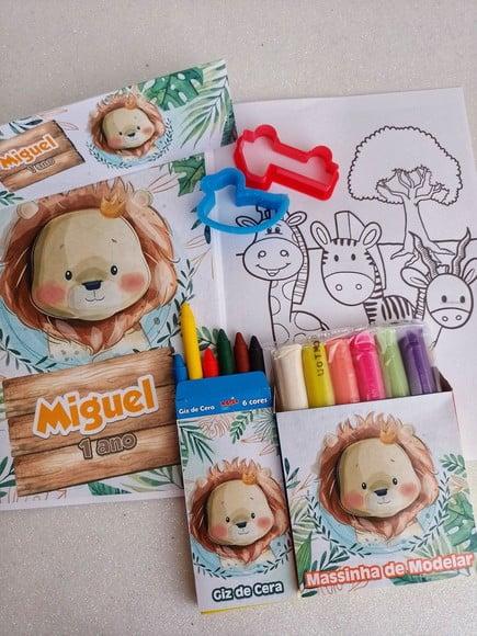 Kit Colorir Leãozinho