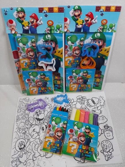 Kit Colorir Mario Bros