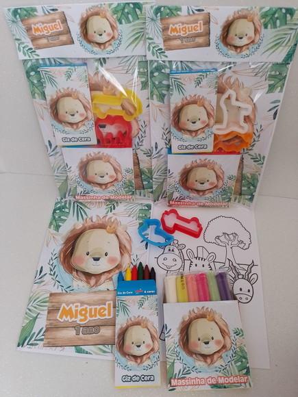 Kit Colorir Leãozinho