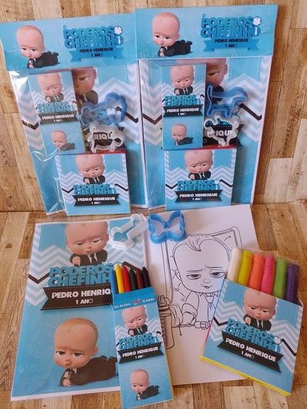 Kit Colorir o Poderoso Chefinho