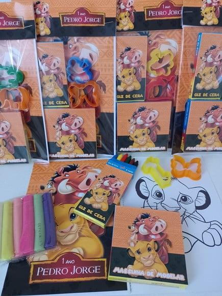 Kit Colorir Rei Leão