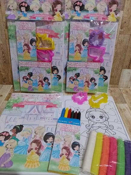Kit Colorir Princesas