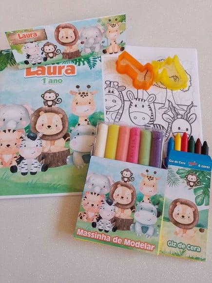 Kit Colorir Safari Verde