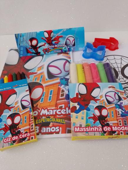 Kit Colorir Spidey e Seus Amigos Espetaculares